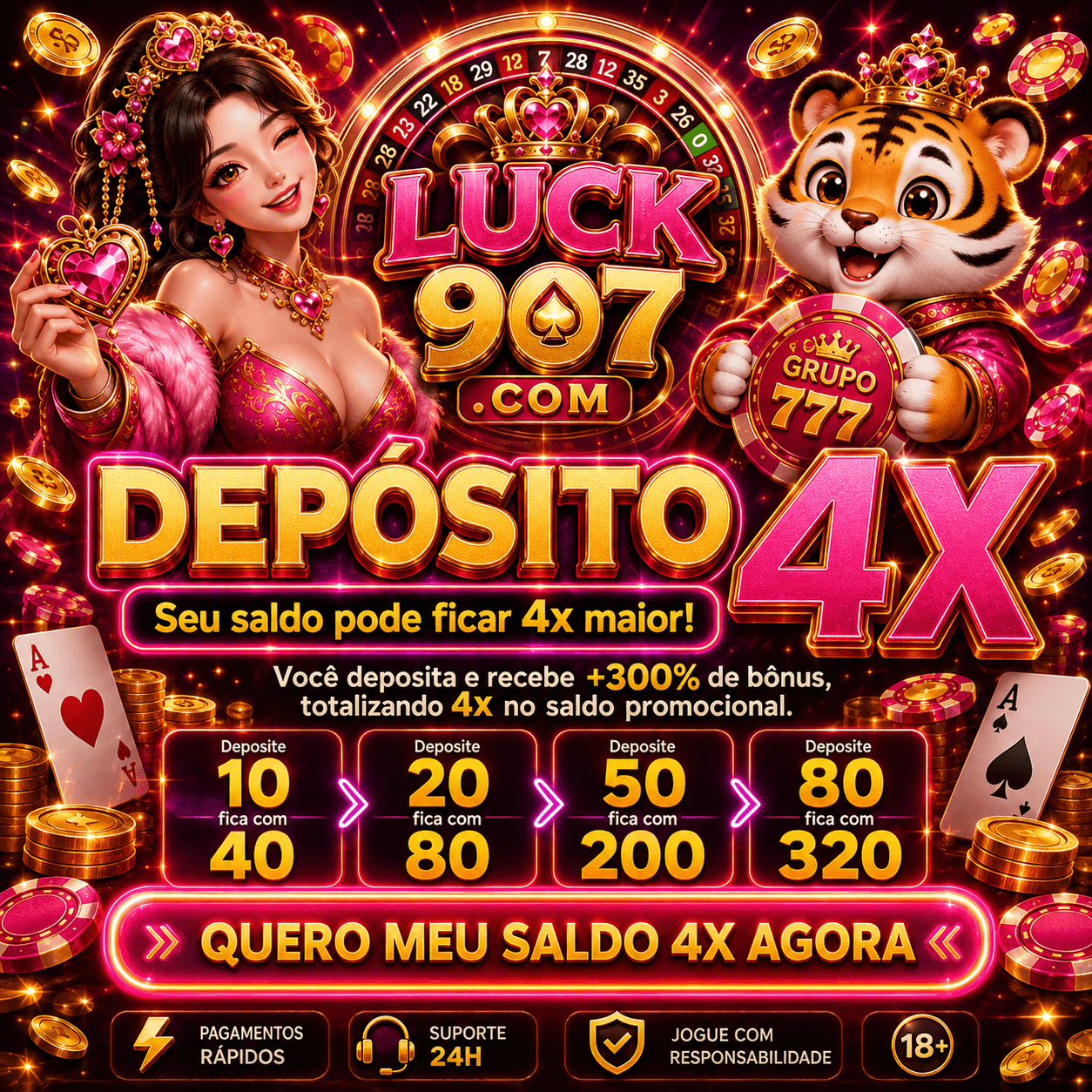 Foto da plataforma Luck907 (4)