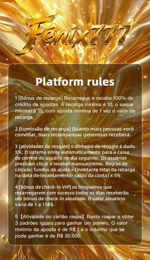 Foto da plataforma Fenix 777 (2)