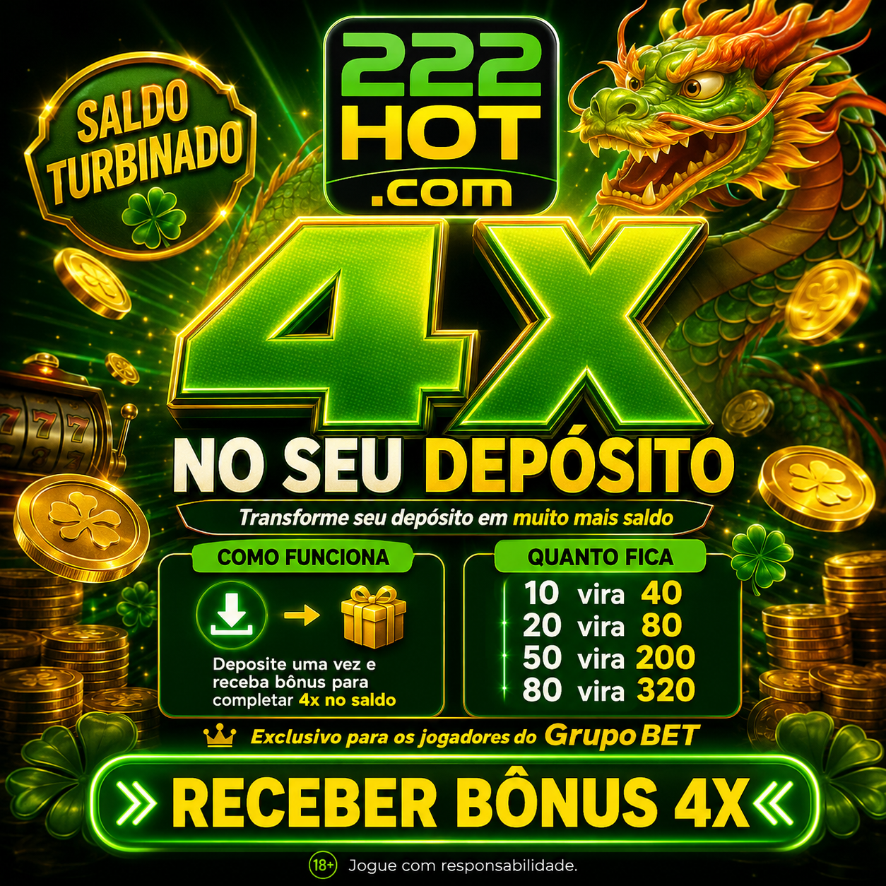 ✨ 222hot1 - DEPOSITO 4X