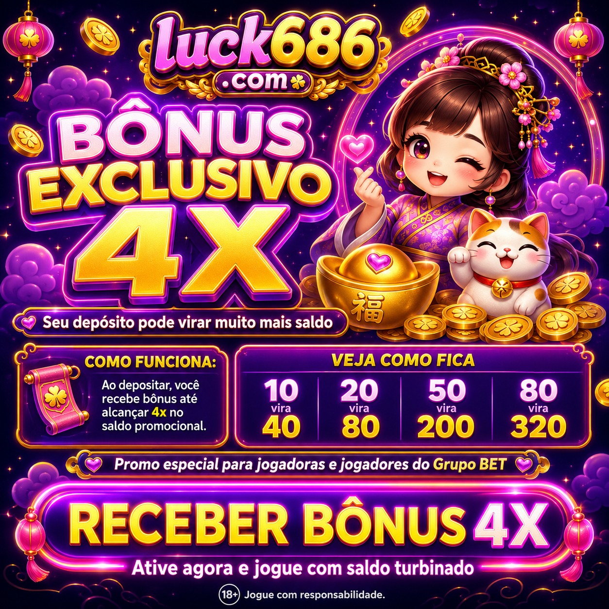 ✨ Luck686 - DEPOSITO 4X