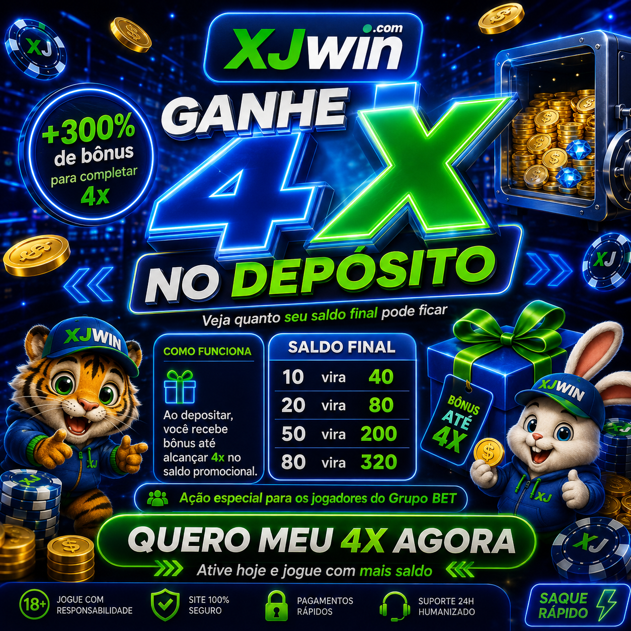 ✨ Xjwin44 - DEPOSITO 4X