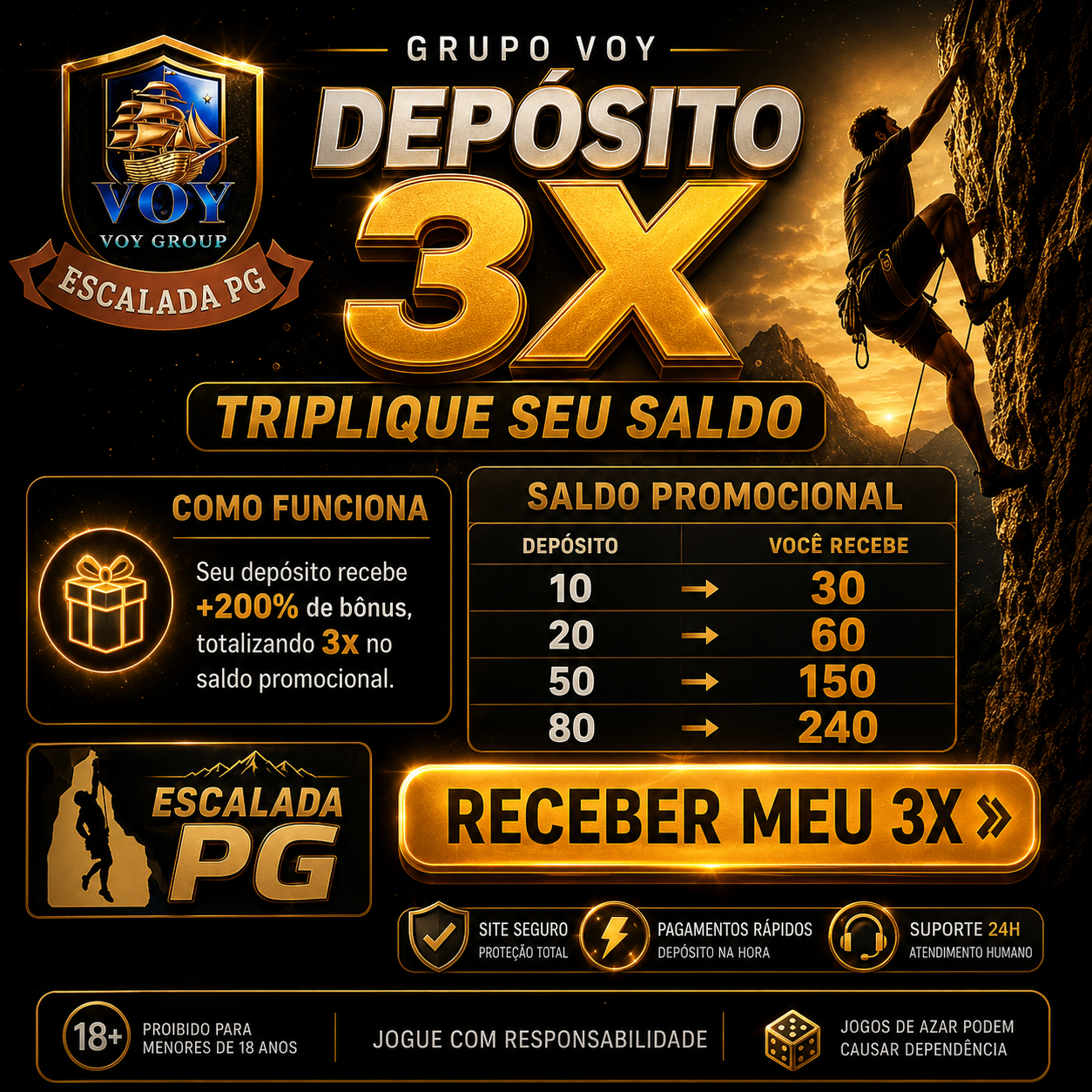 ✨ Voy Escaladapg - DEPOSITO 3X