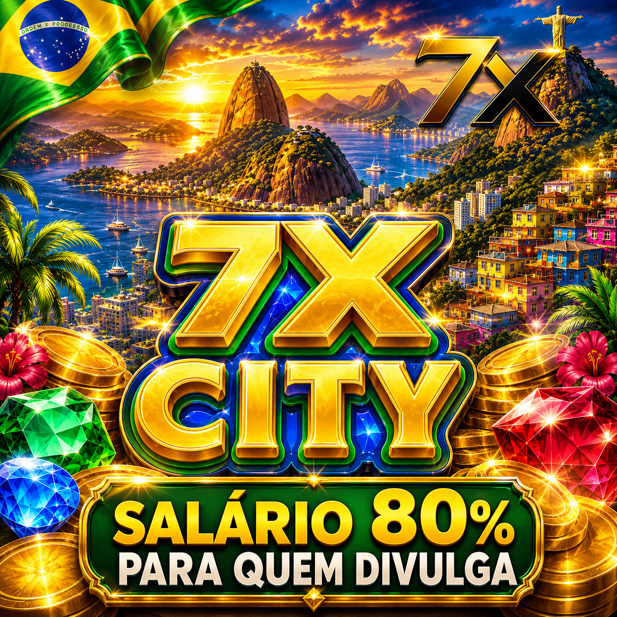 ✨ 7x City - 80% SALARIO