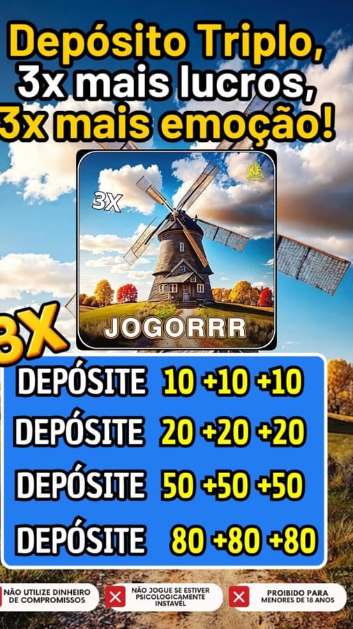 ✨ Jogorrr1 - DEPOSITO 3X