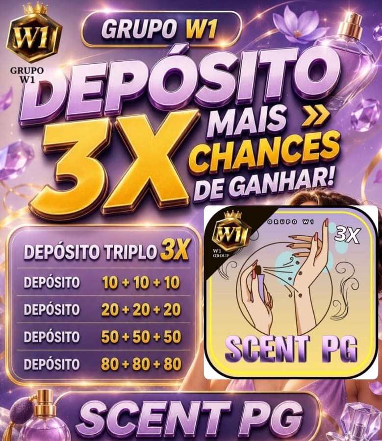 ✨ W1 Scentpg - DEPOSITO 3X