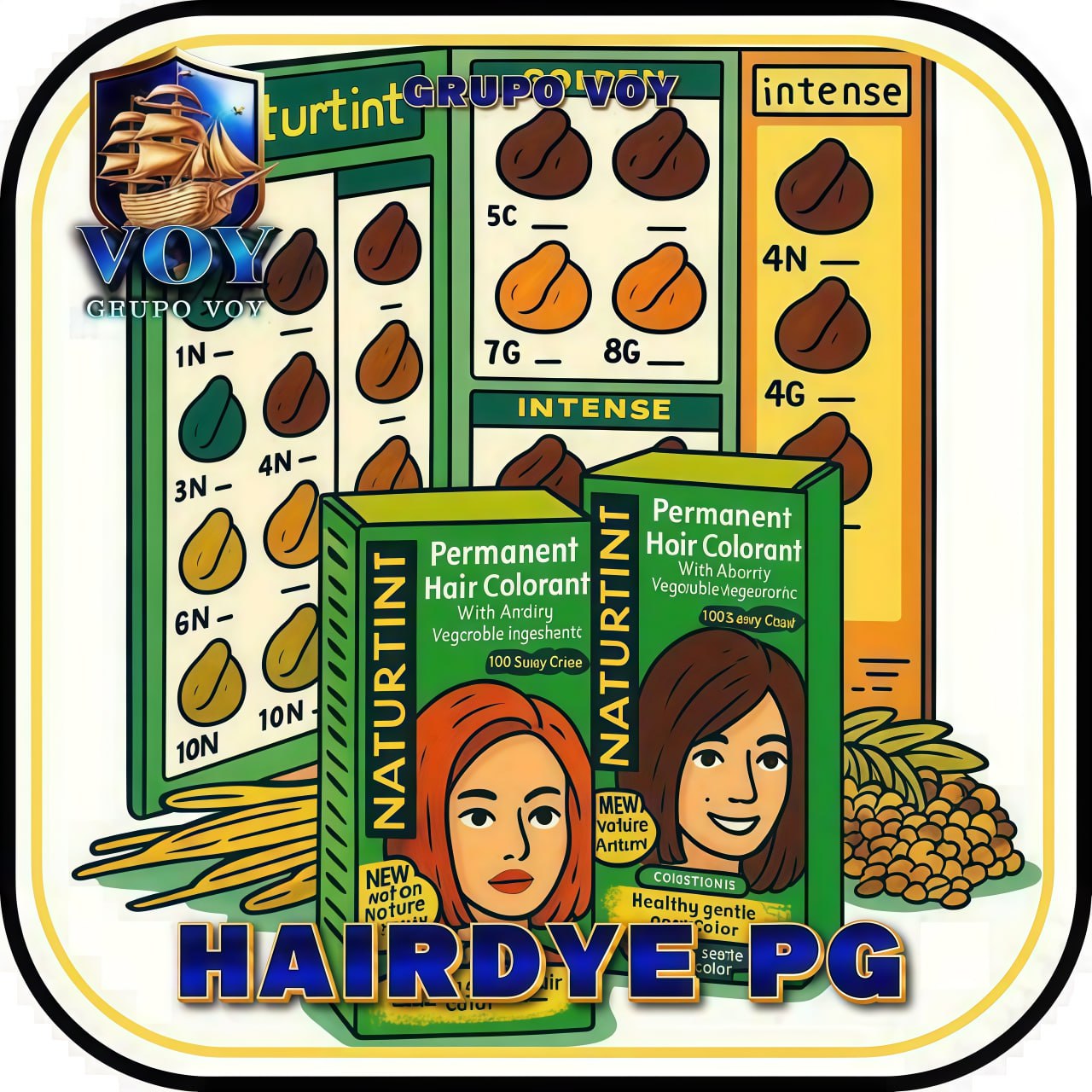 ✨ Voy Hairdye Pg