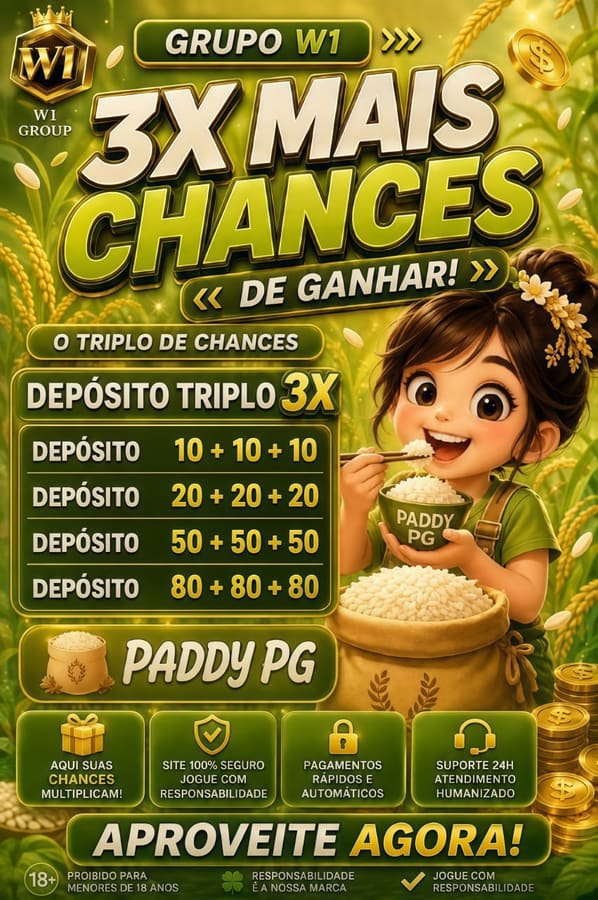 ✨ W1 Paddypg - DEPOSITO 3X