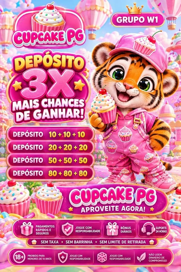 ✨ W1 Cupcakepg - DEPOSITO 3X