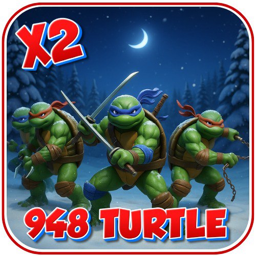 948TURTLE - DEPOSITO 2X